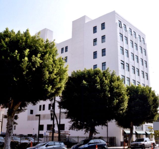 After: overall view of Long Beach building from down the street